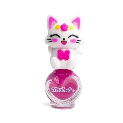 Martinelia Friendly Animals Nail Polish Βερνίκι Νυχιών Γατούλα Φούξια 5ml 3+years