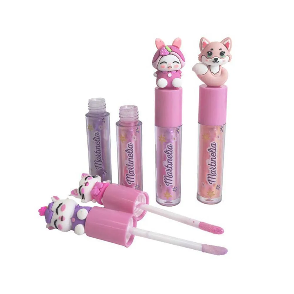 Martinelia Flavoured Fridendly Animal Lip Gloss 3ml Ηλικίες 3+