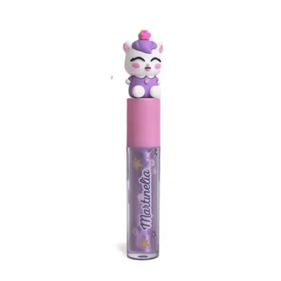 Martinelia Flavoured Friendly Animal Lip Gloss Coconut 3ml Ηλικίες 3+