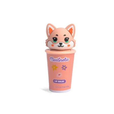 Martinelia Friendly Animals Lip Balm Fox Peach - Βάλσαμο Χειλιών Αλεπουδίτσα Ροδάκινο 6gr