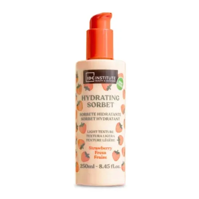 IDC Skinfood Hydrating Body Sorbet Strawberry Ελαφριά Σορμπέ Κρέμα Σώματος για Θρέψη & Δροσιά Φράουλα 250ml
