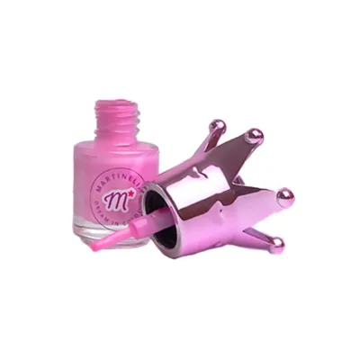 Martinelia Princess Crown Nail Polish Βερνίκι Νυχιών Ροζ Έντονο 4ml 3+years
