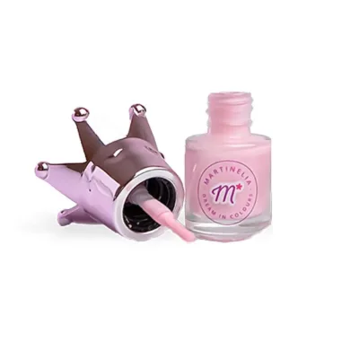 Martinelia Princess Crown Nail Polish Βερνίκι Νυχιών Ροζ Απαλό 4ml 3+years