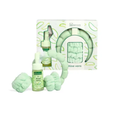 IDC Institute Aloe Vera Series Daily Routine Set 4Pcs - Σετ Περιποίησης Προσώπου 27 x 22,5 x 5,5cm