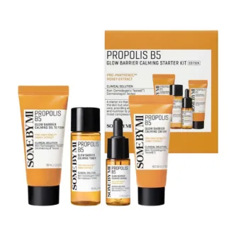 Some By Mi Propolis B5 Barrier Calming Starter Kit Σετ Περιποίησης Προσώπου με Αντιρυτιδική Δράση για Ευαίσθητο Δέρμα 4pcs