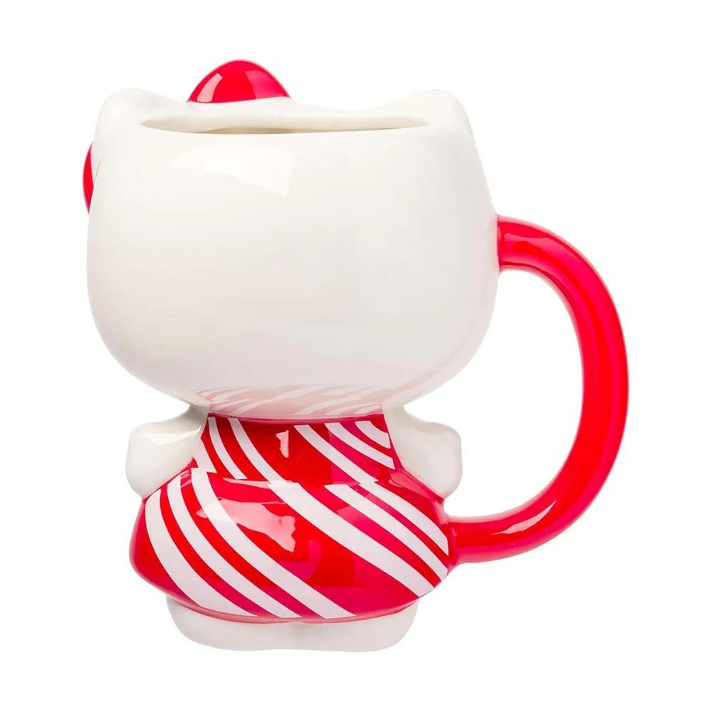 D&H 3D Mug Kitty Πήλινη Τρισδιάστατη Κούπα Φιγούρα 400ml Λευκή Κόκκινη D&H 3D Mug Kitty Πήλινη Τρισδιάστατη Κούπα Φιγούρα 400ml Λευκή Κόκκινη