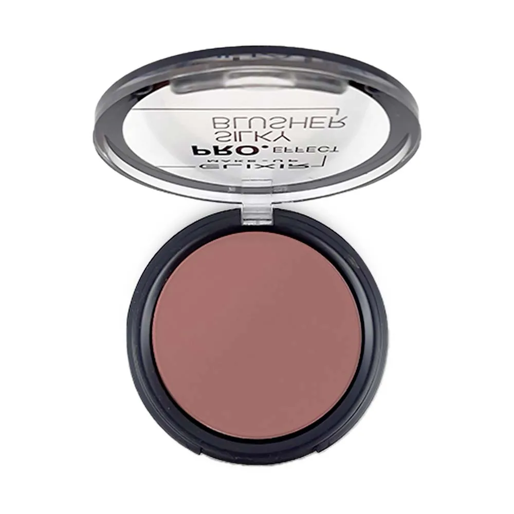 Elixir Silky Pro HD Blusher No 014 Toronto Καφέ Μωβ με Ελαφρύ Shimmer 7gr
