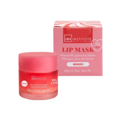 IDC Institute Self Love Affair Red Berries Lip Mask - Ενυδατική Μάσκα Χειλιών με Κόκκινα Μούρα Βαζάκι 20gr