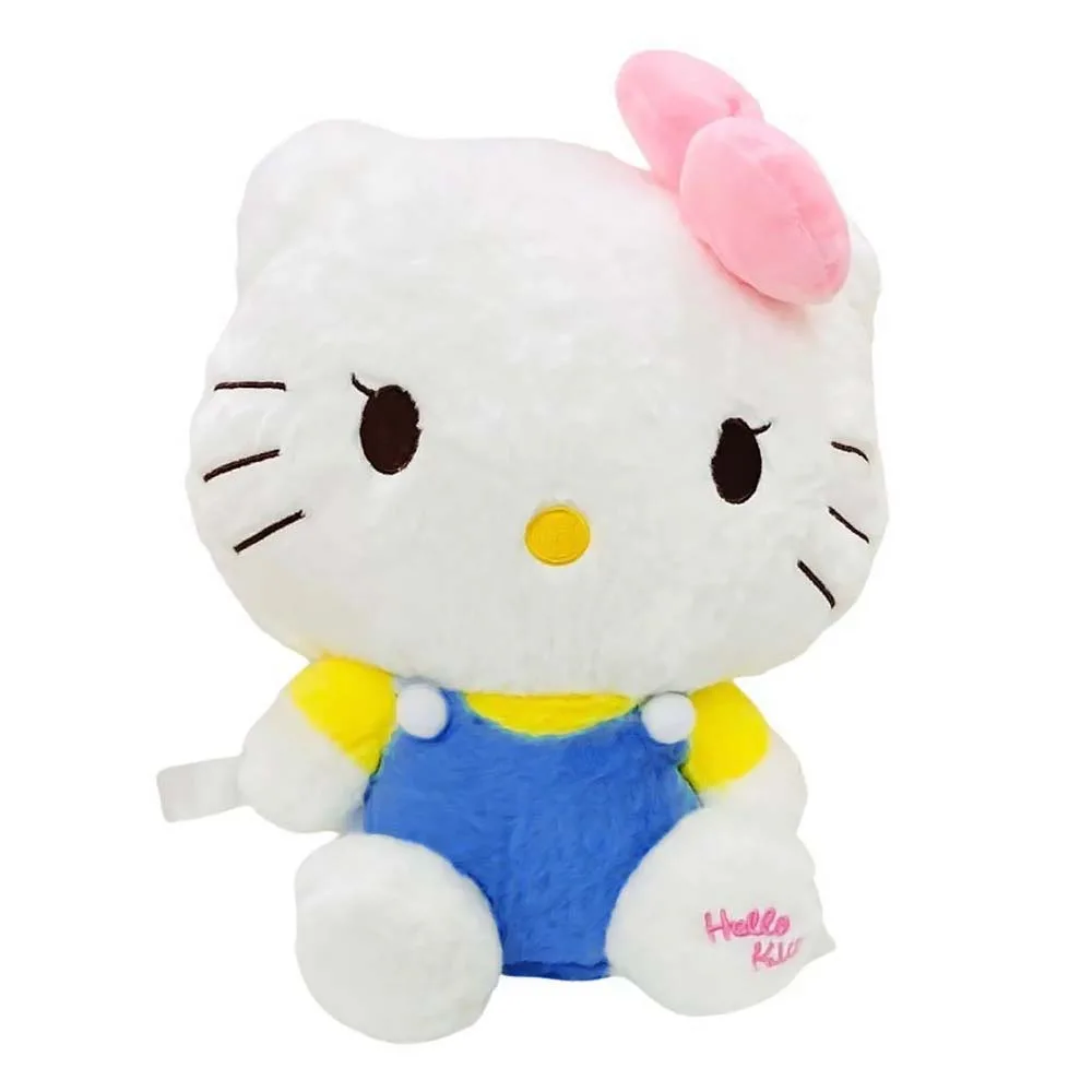VIP Baby Dolls Kitty Backpack - Λούτρινη Τσάντα Πλάτης Για Κορίτσια 30 x 27 x 13cm Λευκή Γαλάζια