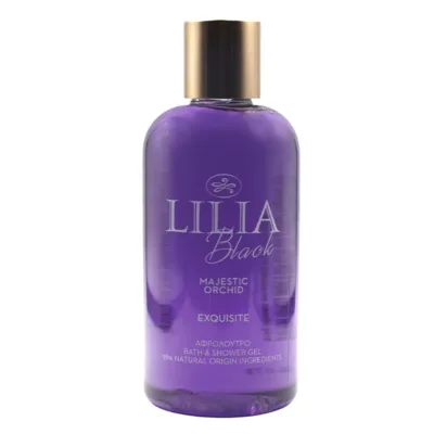 Lilia Majestic Orchid Bath & Shower Gel Αφρόλουτρο Λουλουδένιο με Ορχιδέα 250ml