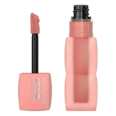 Maybelline Super Stay Teddy Tint Lipstick Βελούδινο Μάτ Κραγιόν 5ml Νο 10 Current Mood