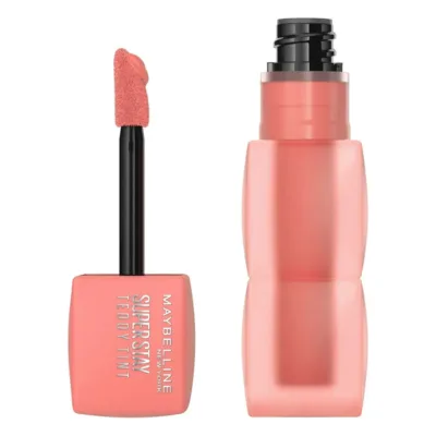 Maybelline Super Stay Teddy Tint Lipstick Βελούδινο Μάτ Κραγιόν 5ml Νο 25 Baby Tee
