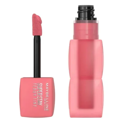 Maybelline Super Stay Teddy Tint Lipstick Βελούδινο Μάτ Κραγιόν 5ml Νο 40 Petalcore