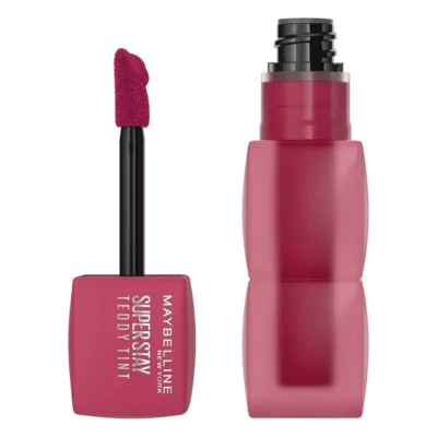 Maybelline Super Stay Teddy Tint Lipstick Βελούδινο Μάτ Κραγιόν 5ml Νο 50 Wild At Heart