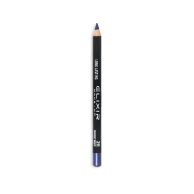 Elixir Long Lasting Eye Pencil Ξύλινο Μολύβι Ματιών 1,3gr 211 Midnight Mauve Σκούρο Μωβ