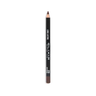 Elixir Long Lasting Eye Pencil Ξύλινο Μολύβι Ματιών 1,3gr 214 Sexy Brown Καφέ