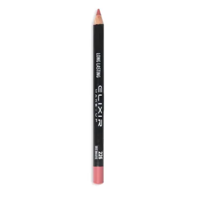 Elixir Long Lasting Lip Pencil Ξύλινο Μολύβι Χειλιών 1,3gr 226 Iris Mauve Σοκολατί Μωβ