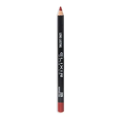 Elixir Long Lasting Lip Pencil Ξύλινο Μολύβι Χειλιών 1,3gr 229 Keepsake Red Κόκκινο Κεραμιδί