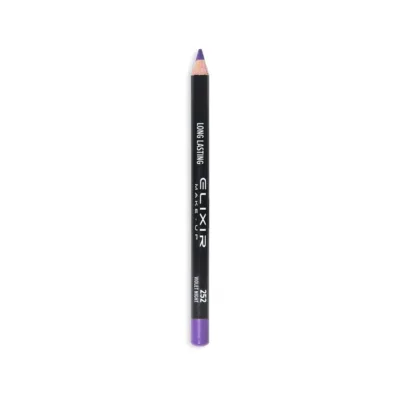 Elixir Long Lasting Eye Pencil Ξύλινο Μολύβι Ματιών 1,3gr 252 Violet Night Μωβ Βιολετί