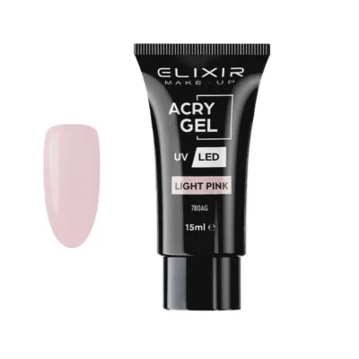 Elixir Acry Gel - 780AG Light Pink 15ml