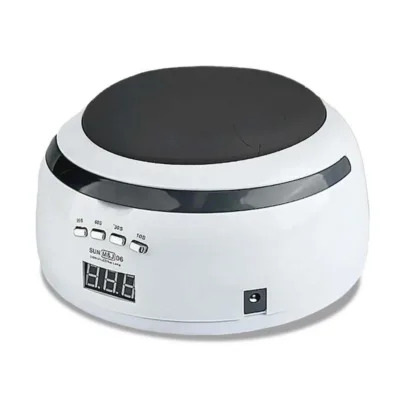 SUN M&J 06 Επαγγελματικό Φουρνάκι Νυχιών με Μαξιλαράκι Holographic White Black UV/LED 248W