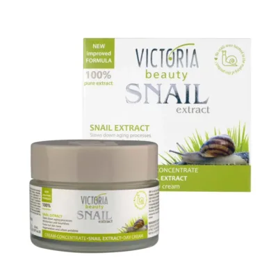 Victoria Beauty Snail Extract Day Cream Concentrate Κρέμα Προσώπου Ημέρας με Έκκριμα Σαλιγκαριού 50ml