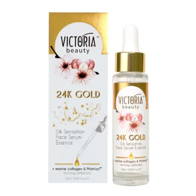 Victoria Beauty 24K Gold Marine Collagen Face Serum Αντιγηραντικός Ορός με Κολλαγόνο 20ml
