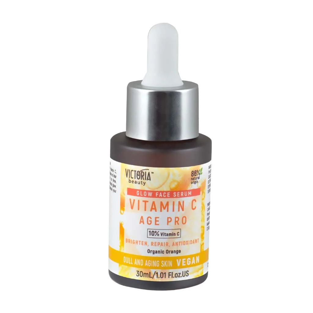 Victoria Beauty Vitamin C Age Pro Face Serum Ορός Συγκέντρωσης 10% Βιταμίνης C για τους Αποχρωματισμούς 30ml Victoria Beauty Vitamin C Age Pro Face Serum Ορός Συγκέντρωσης 10% Βιταμίνης C για τους Αποχρωματισμούς 30ml