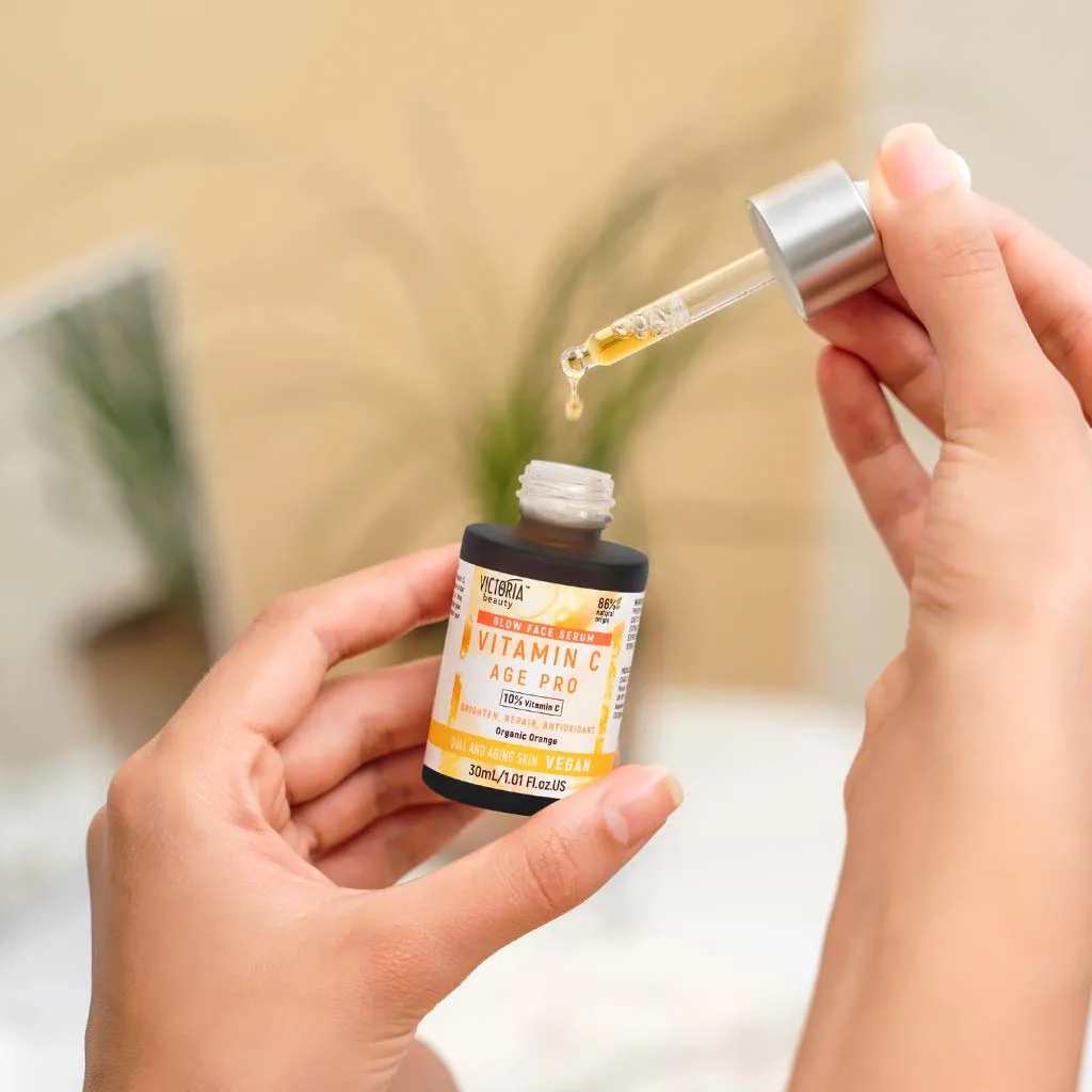 Victoria Beauty Vitamin C Age Pro Face Serum Ορός Συγκέντρωσης 10% Βιταμίνης C για τους Αποχρωματισμούς 30ml Victoria Beauty Vitamin C Age Pro Face Serum Ορός Συγκέντρωσης 10% Βιταμίνης C για τους Αποχρωματισμούς 30ml