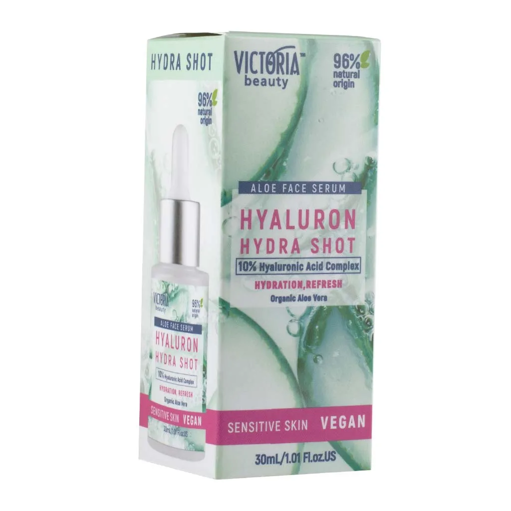 Victoria Beauty Hyaluron Hydra Shot Facial Serum Vegan Ορός Προσώπου Εντατικής Ενυδάτωσης 30ml Victoria Beauty Hyaluron Hydra Shot Facial Serum Vegan Ορός Προσώπου Εντατικής Ενυδάτωσης 30ml