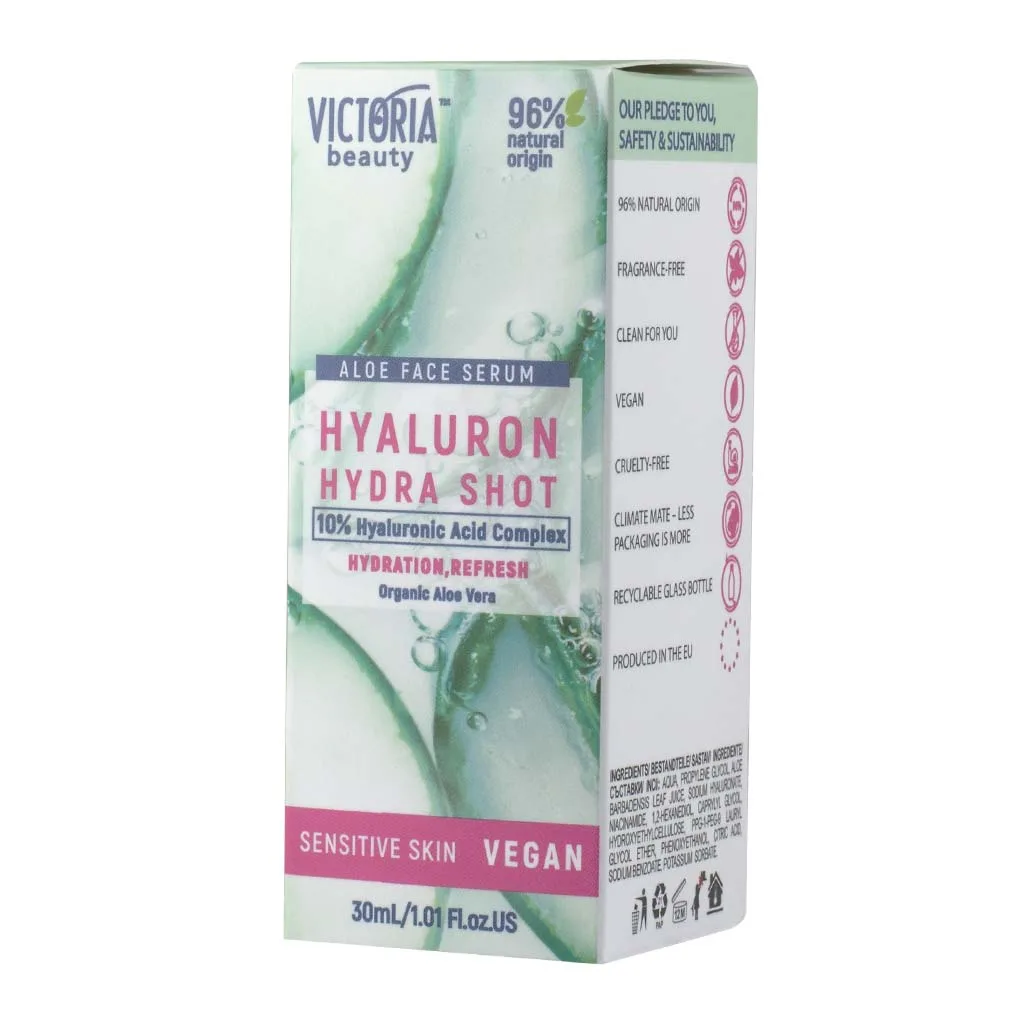 Victoria Beauty Hyaluron Hydra Shot Facial Serum Vegan Ορός Προσώπου Εντατικής Ενυδάτωσης 30ml Victoria Beauty Hyaluron Hydra Shot Facial Serum Vegan Ορός Προσώπου Εντατικής Ενυδάτωσης 30ml