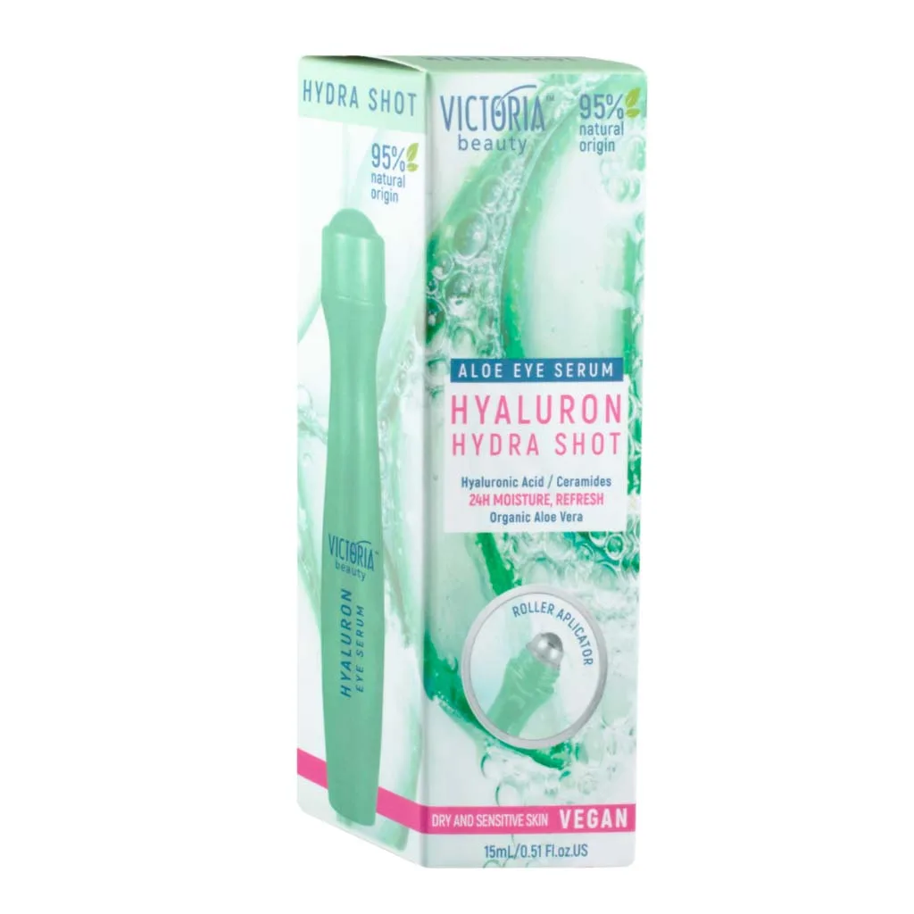 Victoria Beauty Hyaluron Hydra Shot Roll - On Eye Serum Vegan Ορός Ματιών με Υαλουρονικό, Αλόη & Κεραμίδια 15ml Victoria Beauty Hyaluron Hydra Shot Roll - On Eye Serum Vegan Ορός Ματιών με Υαλουρονικό, Αλόη & Κεραμίδια 15ml
