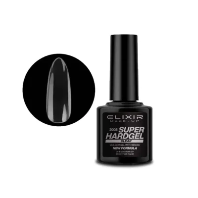 Elixir Super Hard Gel με Πινέλο 2005 Clear Διαφανές 8ml