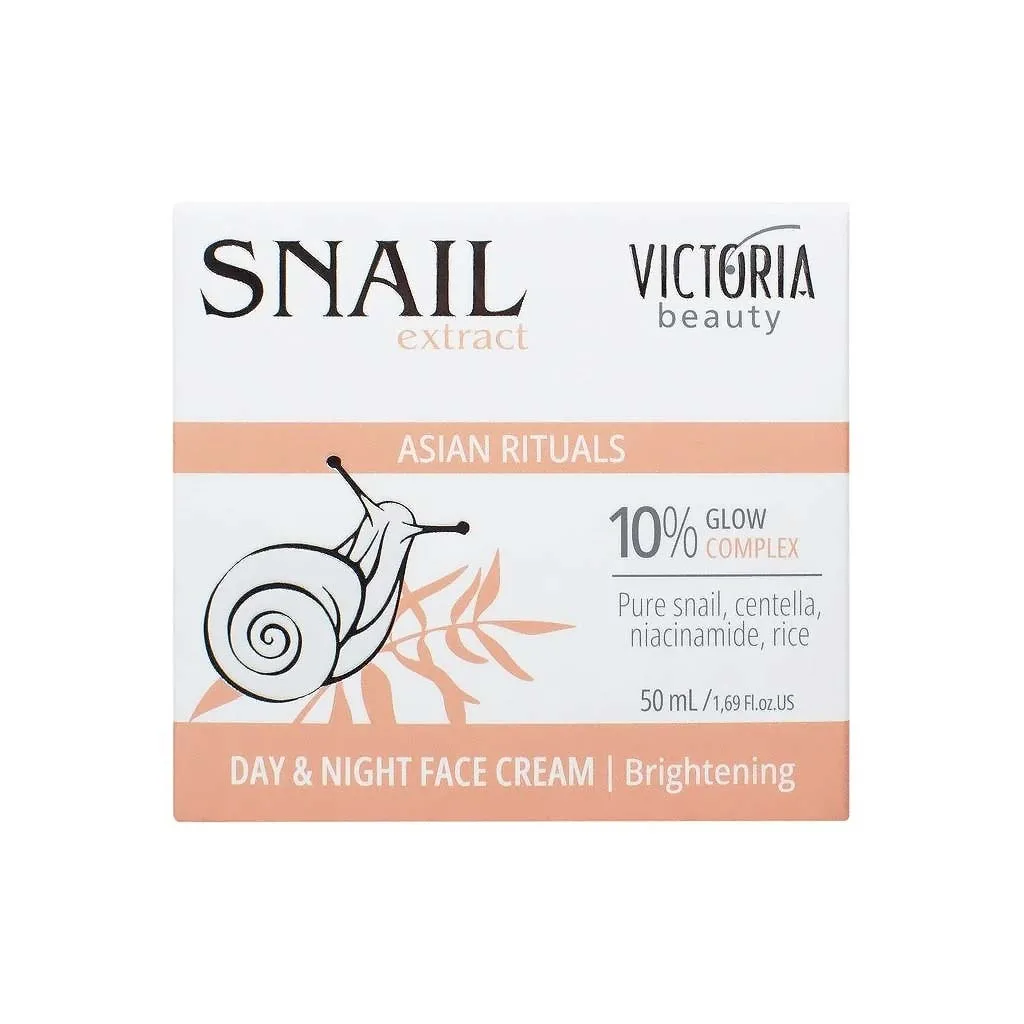 Victoria Beauty Asian Rituals Snail Extract Day & Night Cream Brightening Κρέμα Προσώπου με Έκκριμα Σαλιγκαριού, Νιασιναμίδη & Ρύζι 50ml Victoria Beauty Asian Rituals Snail Extract Day & Night Cream Brightening Κρέμα Προσώπου με Έκκριμα Σαλιγκαριού, Νιασιναμίδη & Ρύζι 50ml
