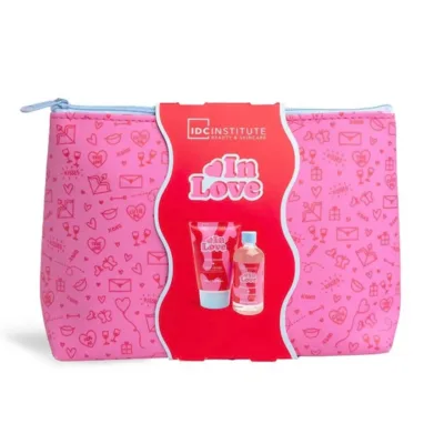 IDC Institute In Love Cosmetic Bag Set 3pcs 18,5 x 14 x 5,5cm