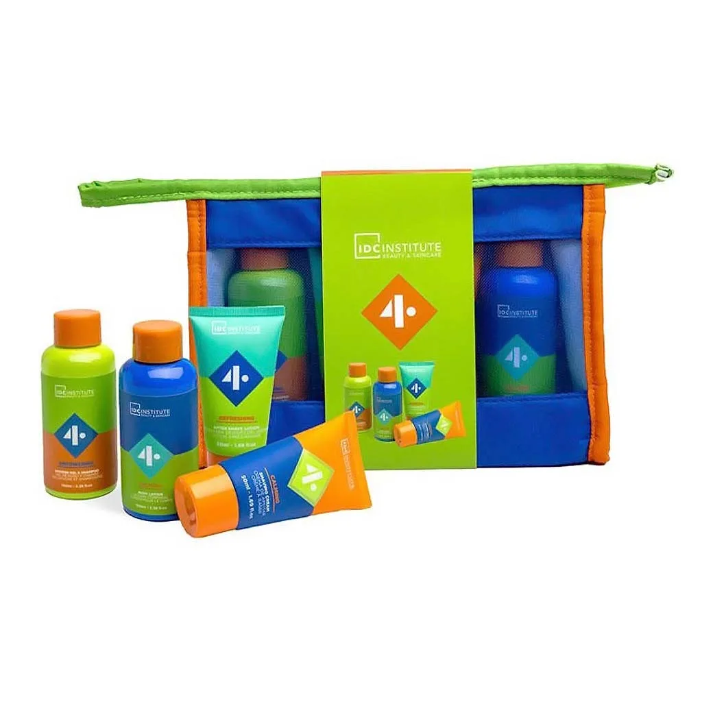 IDC Men 4 Collection Cosmetic Bag Set - Σετ Περιποίησης 22 x 15,5 x 4,5cm