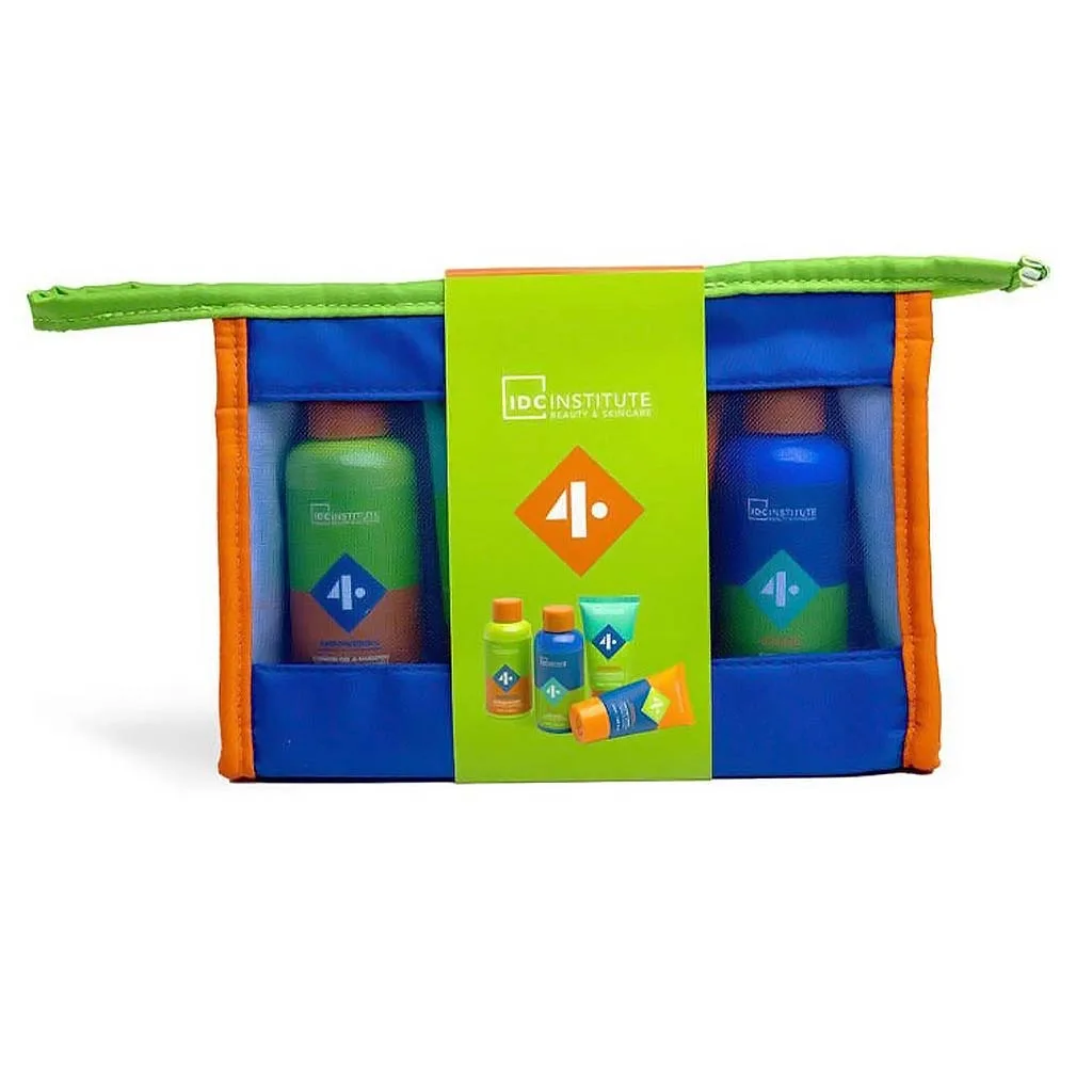 IDC Men 4 Collection Cosmetic Bag Set - Σετ Περιποίησης 22 x 15,5 x 4,5cm IDC Men 4 Collection Cosmetic Bag Set - Σετ Περιποίησης 22 x 15,5 x 4,5cm