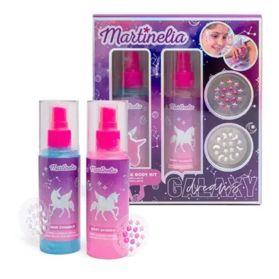 Martinelia Galaxy Dreams Glowy Hair & Body Kit Παιδικό Σετ Περιποίησης 17 x 19 x 4,5cm