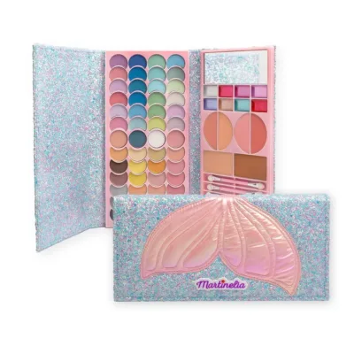 Martinelia Let’s Be Mermaids Mega Makeup Palette Wallet - Παιδικό Πορτοφόλι Μακιγιάζ 24.5 Χ 12 Χ 3cm Ηλικίες 3+