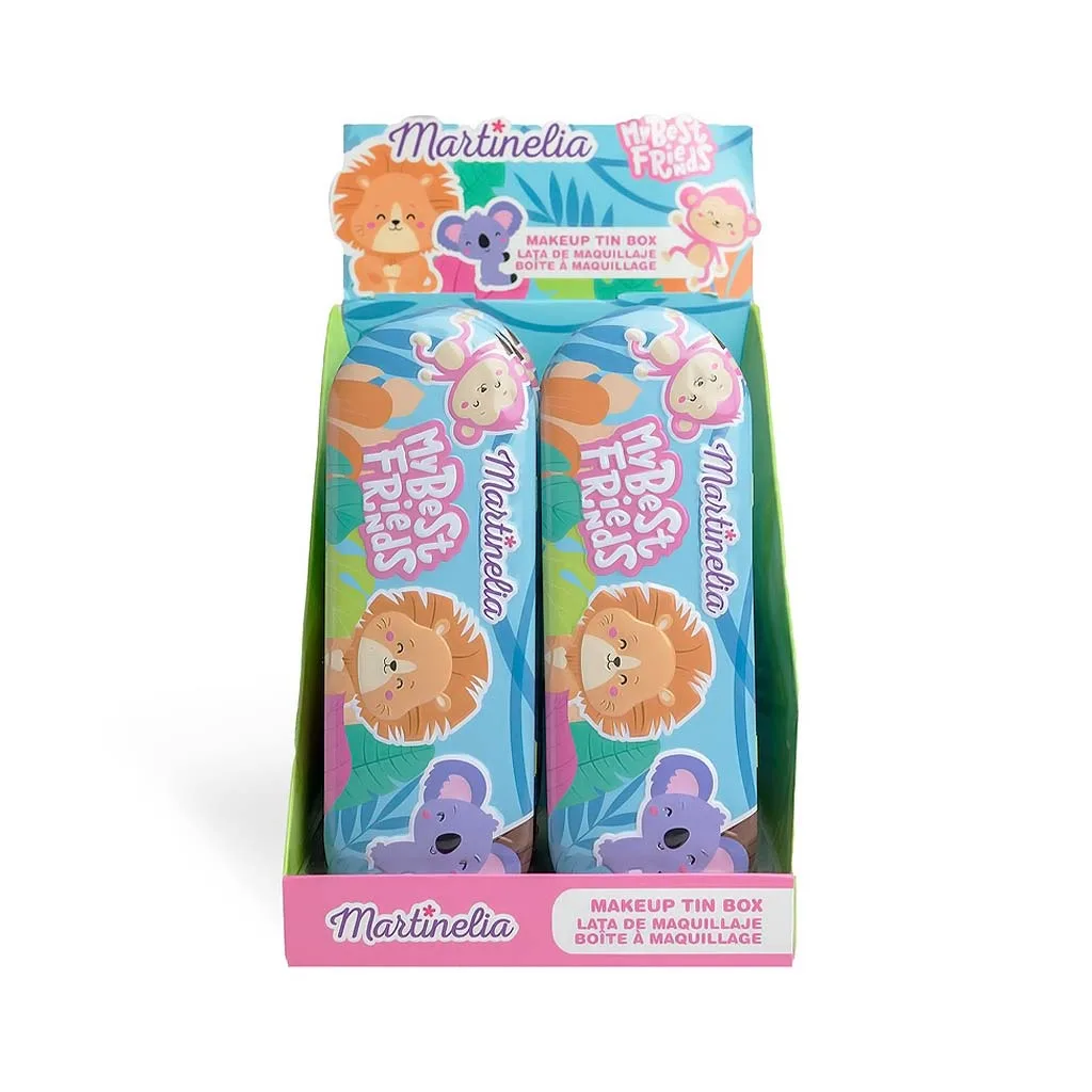 Martinelia My Best Friends Tin Makeup Set Παιδική Κασετίνα Καλλυντικών 17,5 x 6 x 1,5cm Martinelia My Best Friends Tin Makeup Set Παιδική Κασετίνα Καλλυντικών 17,5 x 6 x 1,5cm