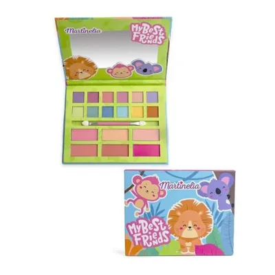Martinelia My Best Friends Makeup Palette Παλέτα Μακιγιάζ 16,2 x 12,5 x 1,4cm Ηλικίες 3+