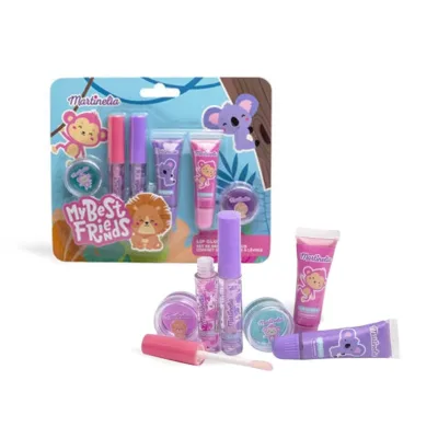 Martinelia My Best Friends Lip Gloss Set 6pcs 17 x 14cm Ηλικίες 3+