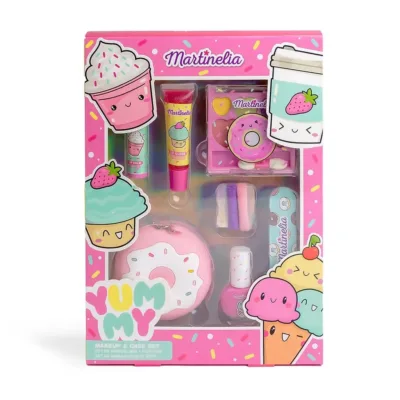 Martinelia Yummy Makeup & Case Set - Παιδικό Σετ Μακιγιάζ 18 x 25 x 3.5cm