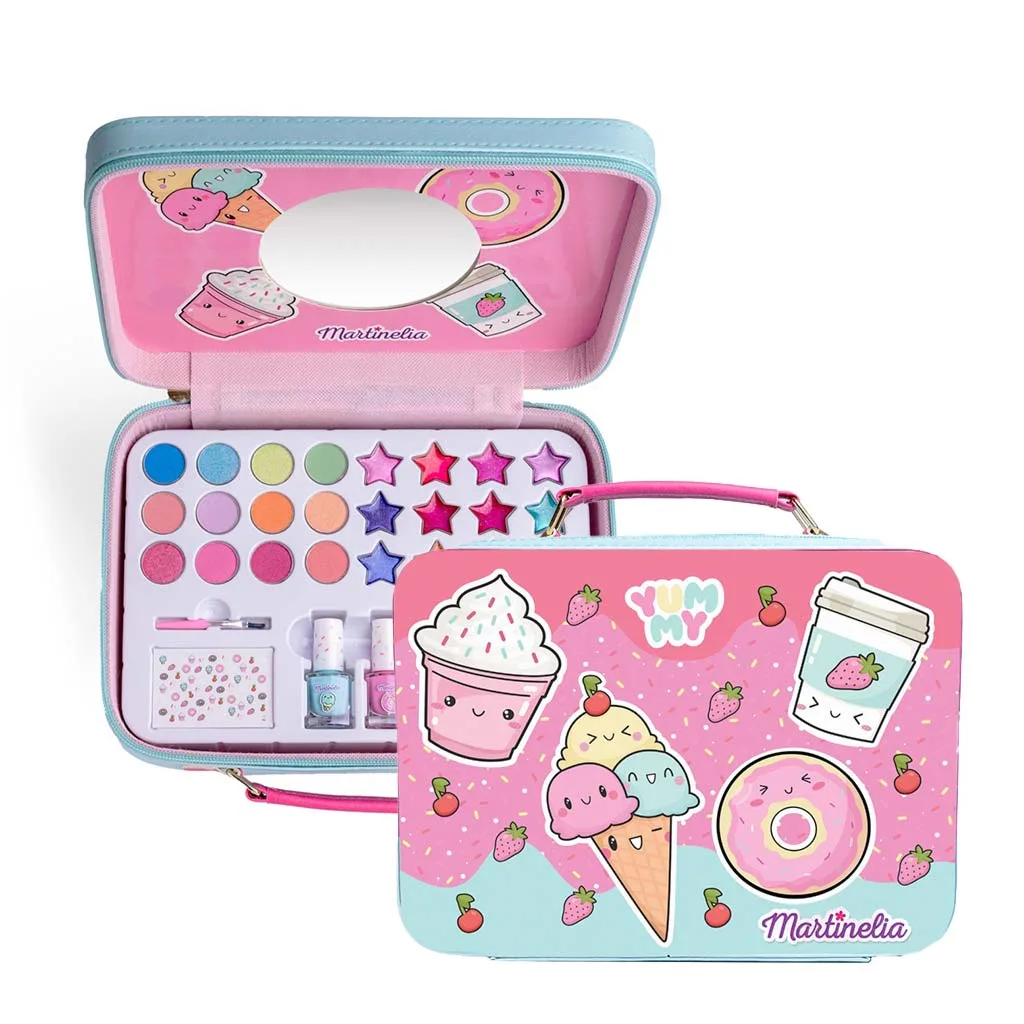 Martinelia Yummy Ultimate Glam Beauty Case - Παιδικό Βαλιτσάκι Μακιγιάζ 25 x 18 x 10cm Ηλικίες 3+