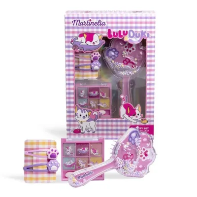 Martinelia Lulu & Duki Eyes & Hair Set Σετ Μακιγιάζ & Αξεσουάρ 16,5 x 24 x 4,5cm Ηλικίες 3+