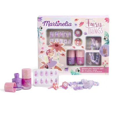 Martinelia Fairy Things Sparkling Beauty Set - Παιδικό Σετ Νυχιών & Αξεσουάρ 18,5 x 15,5 x 3cm Ηλικίες 3+