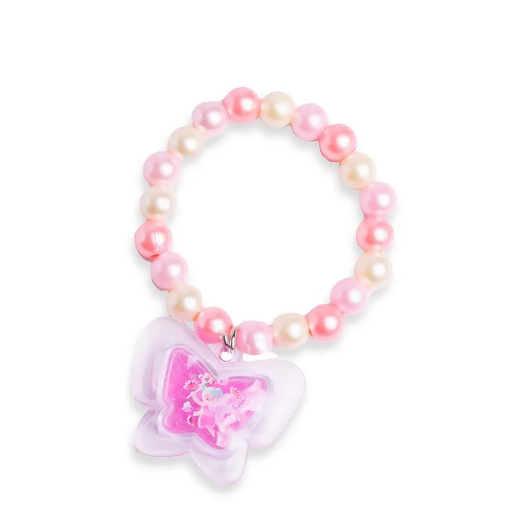 Martinelia Fairy Things Enchanted Bracelet Lip Gloss Strawberry, Lip Gloss Πεταλούδα 0,8gr & Βραχιολάκι Ηλικίες 3+