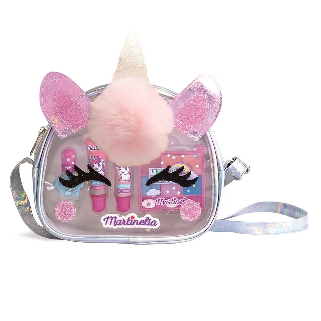 Martinelia Little Unicorn Beauty Bag - Σετ Καλλυντικών σε Τσαντούλα Ώμου W17 x H16 x D6cm