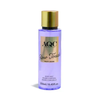 AQC Glow Touch Body Mist Purple Σπρέι Σώματος Φρουτώδες Λουλουδένιο 250ml