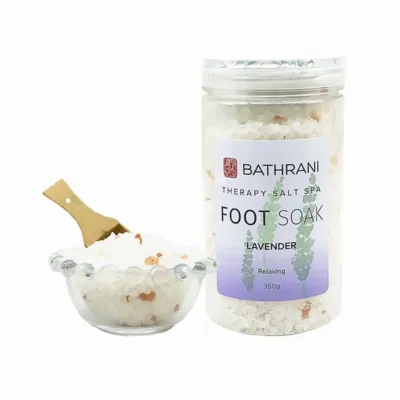 Bathrani Muscle Recovery Foot Soak Bath Salts Lavender Άλατα για Ποδόλουτρο Λεβάντα 350gr